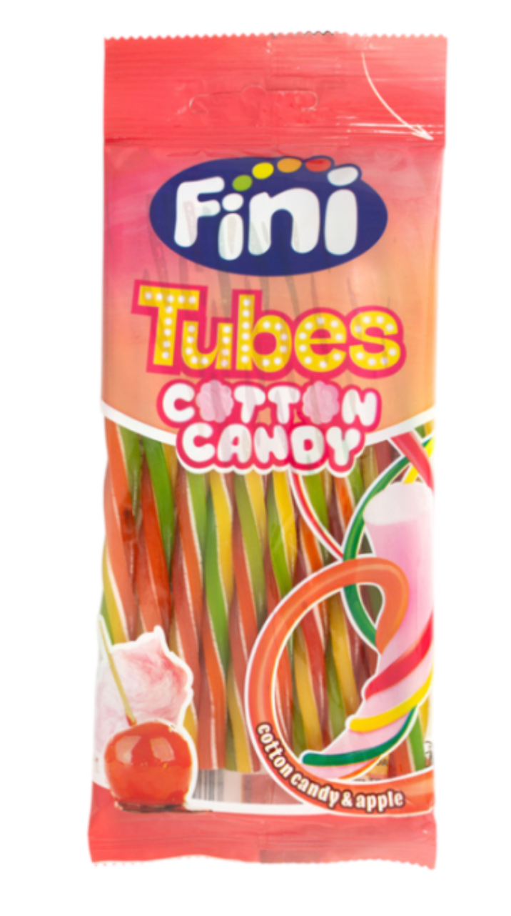 Fini Cotton Candy Tubes - 125g