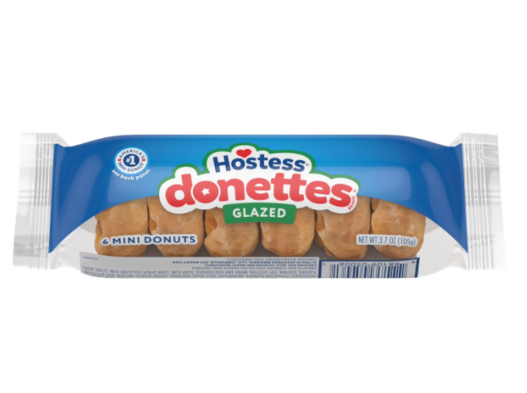 Hostess Glazed Donettes - 3.7oz (105g)