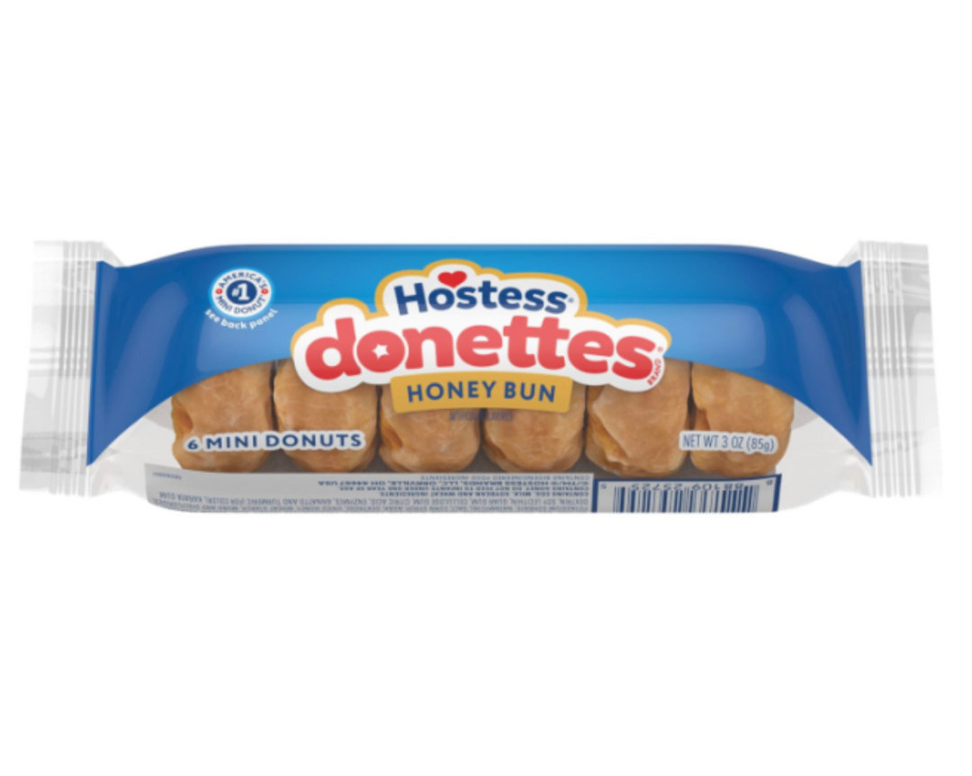 Hostess Honey Bun Donettes 6-Pack - 3oz (85g)