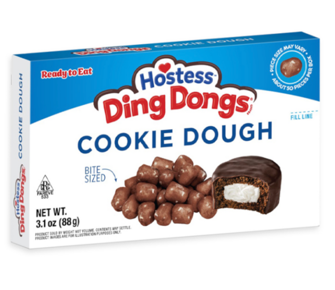 Cookie Dough Bites Hostess Ding Dongs - 3.1oz (88g)