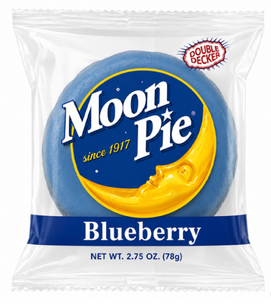 Moon Pie Blueberry Double Decker - 2.75oz (78g)