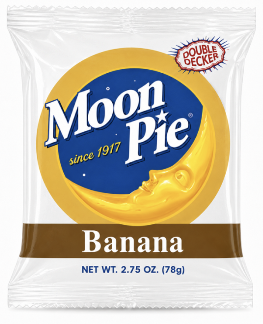 Moon Pie Banana Double Decker - 2.75oz (78g)