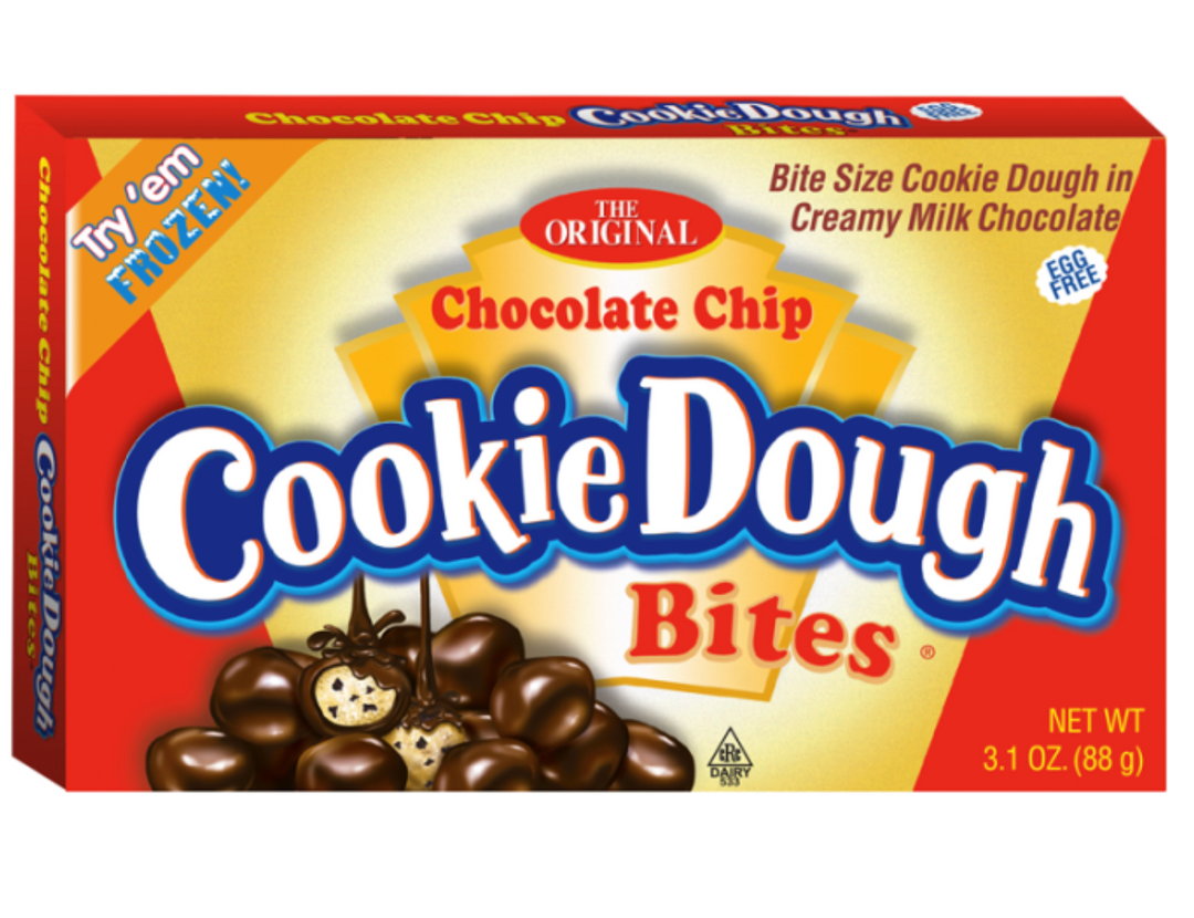 Cookie Dough Bites Chocolate Chip Theatre Box - 3.1oz (88g)