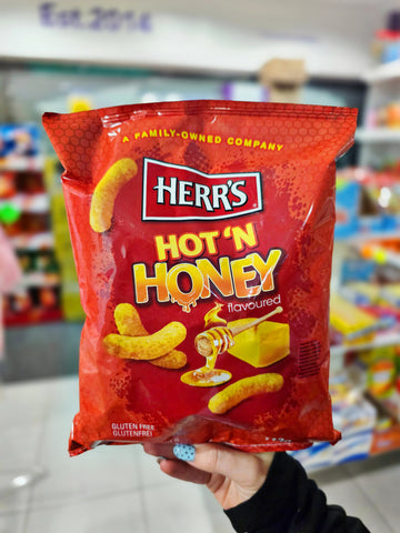 Herr's Hot Honey Cheese Flavoured Curls 113g