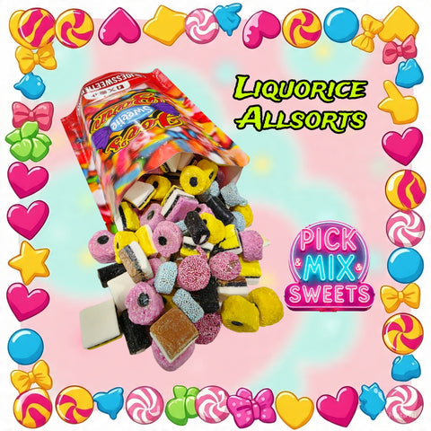 Liquorice Allsorts 600g Bag