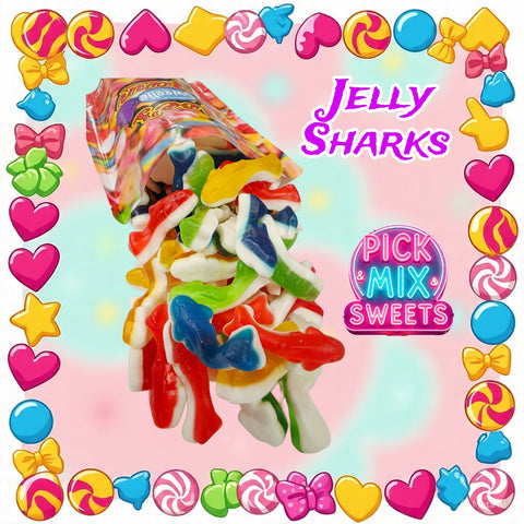 Jelly Sharks 600g Bag