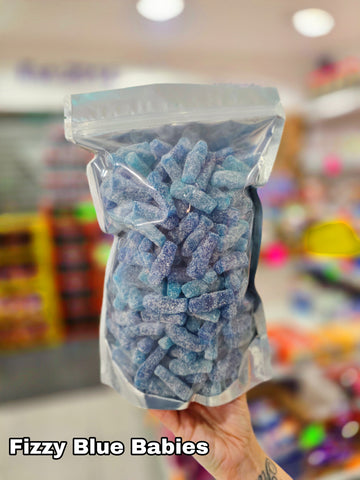 1kg Fizzy Blue Babies Bag