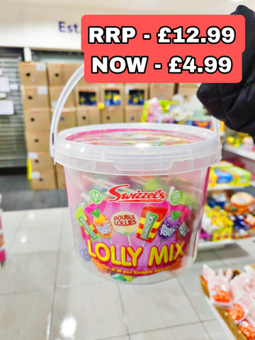 Swizzels Lolly Mix Tub 1.01kg - Best Before 28/02/25