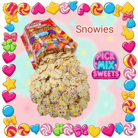 White Chocolate Snowies 600g Bag