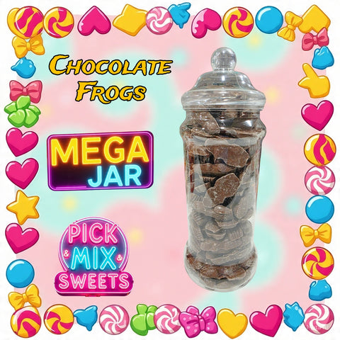 Chocolate Frogs Mega Jar 1.5kg