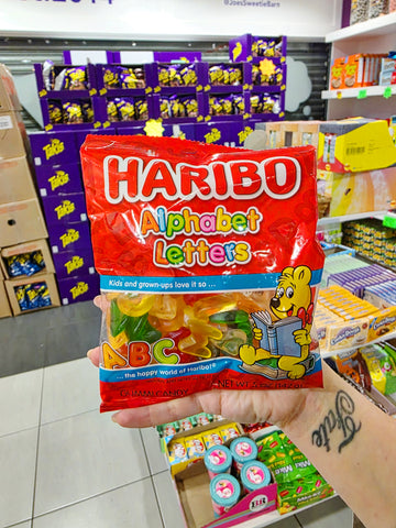 Haribo Alphabet Letters 142g - Best before 04/25