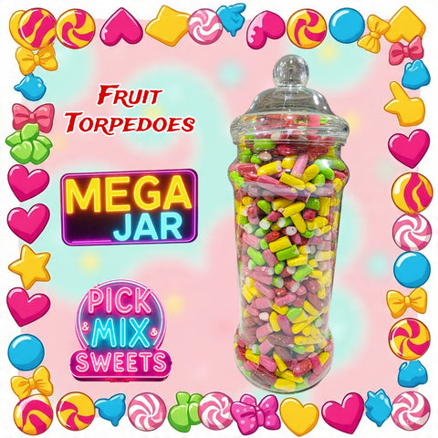 Fruit Torpedoes Mega Jar 1.9kg