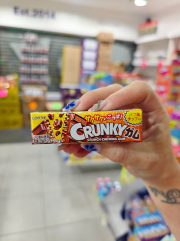 Japanese Chocolate Crunchy Chewing Gum 26g - Best before 30/6/25