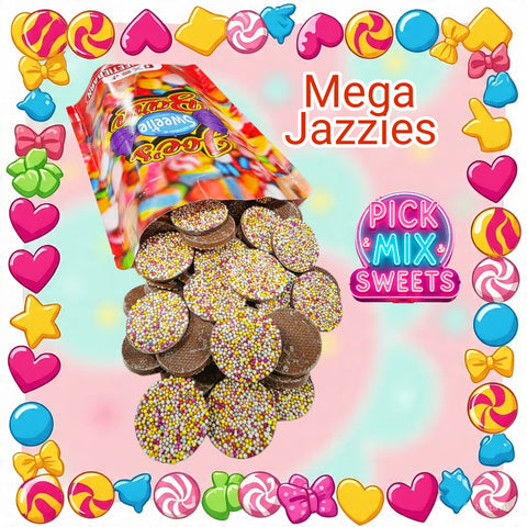 Milk Chocolate Mega Jazzies 600g Bag