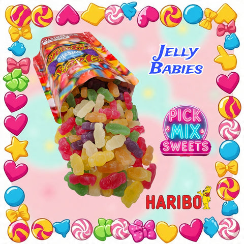 Haribo Jelly Babies 600g Bag