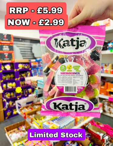 Katja Sheroes 500g - Best Before 05/25