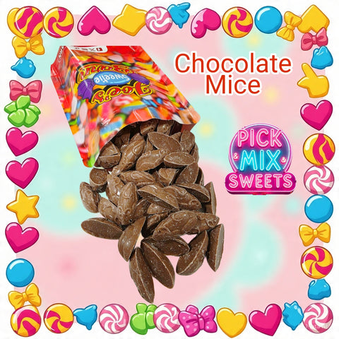Milk Chocolate Mice 600g Bag