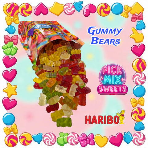 Haribo Gummy Bears 600g Bag
