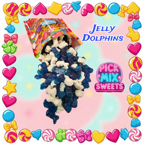 Jelly Dolphins 600g Bag