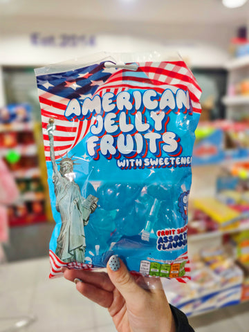 Jelly Fruits Blue Raspberry Bag 280g