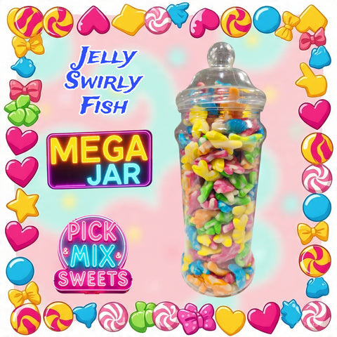 Jelly Swirly Fish Mega Jar 1.6kg