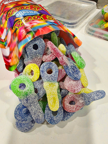 Fizzy Bubblegum Tongue Painter Dummies 600g Bag
