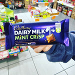 **Irish** Dairy Milk Mint Crisp Bar 54g