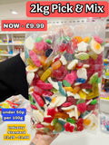 **Mega Deal** 2kg Mystery Clearance Bag Jelly Mix - Save £10