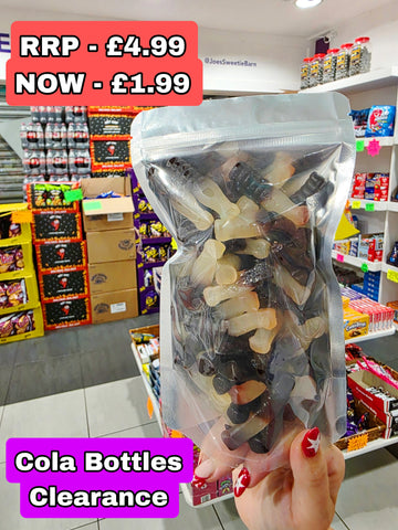 300g Cola Bottles Clearance Bag