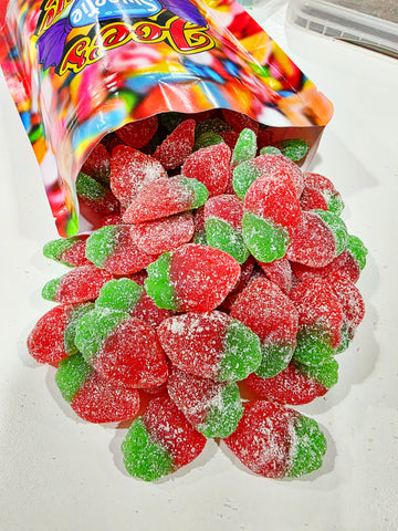 Fizzy Strawberries 600g Bag