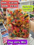 **Mega Deal** 2kg Mystery Clearance Bag Jelly Mix - Save £10