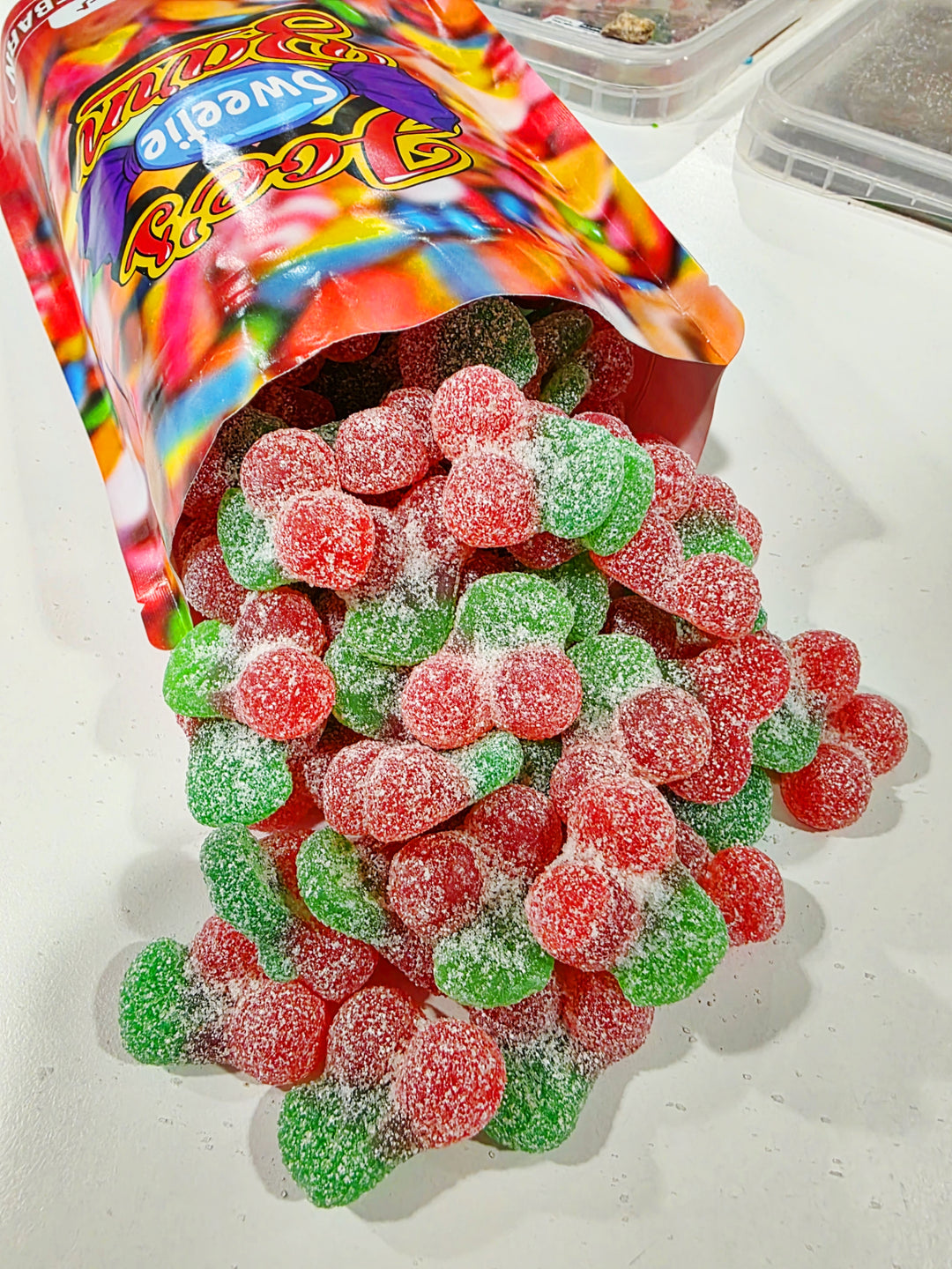 Fizzy Cherries 600g Bag