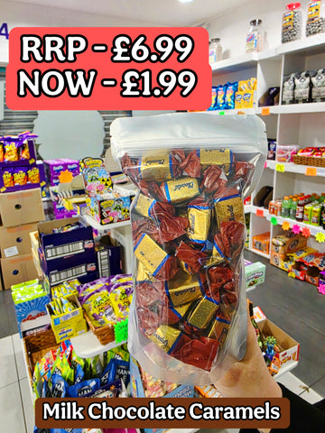 Chocolate Caramels 300g Bag **Save £5**