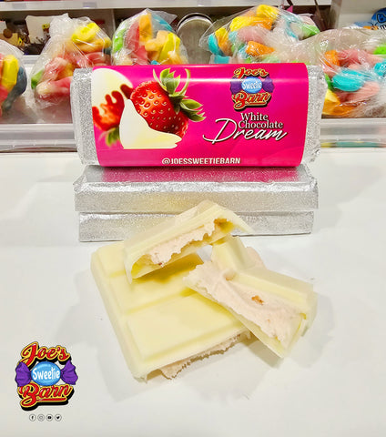 Viral White Chocolate Strawberry Dream Bar 75g - With Freeze Dried Strawberries