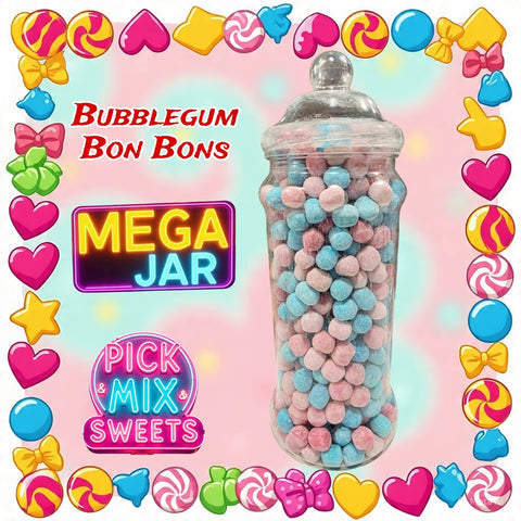 Bubblegum Bon Bons Mega Jar 2kg