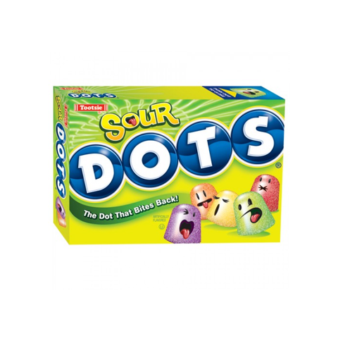 Tootsie Sour Dots Theatre Box 6oz (170g)