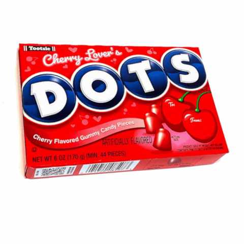 Tootsie Dots Cherry Lovers - 6oz (170g)