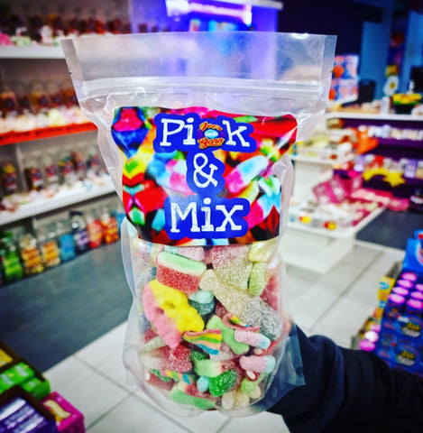 Create Your Own - 1kg Fizzy Bag - Choose Upto 10 Sweets