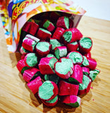 **Luxury Candy** Rhubarb Rock 100g Bag